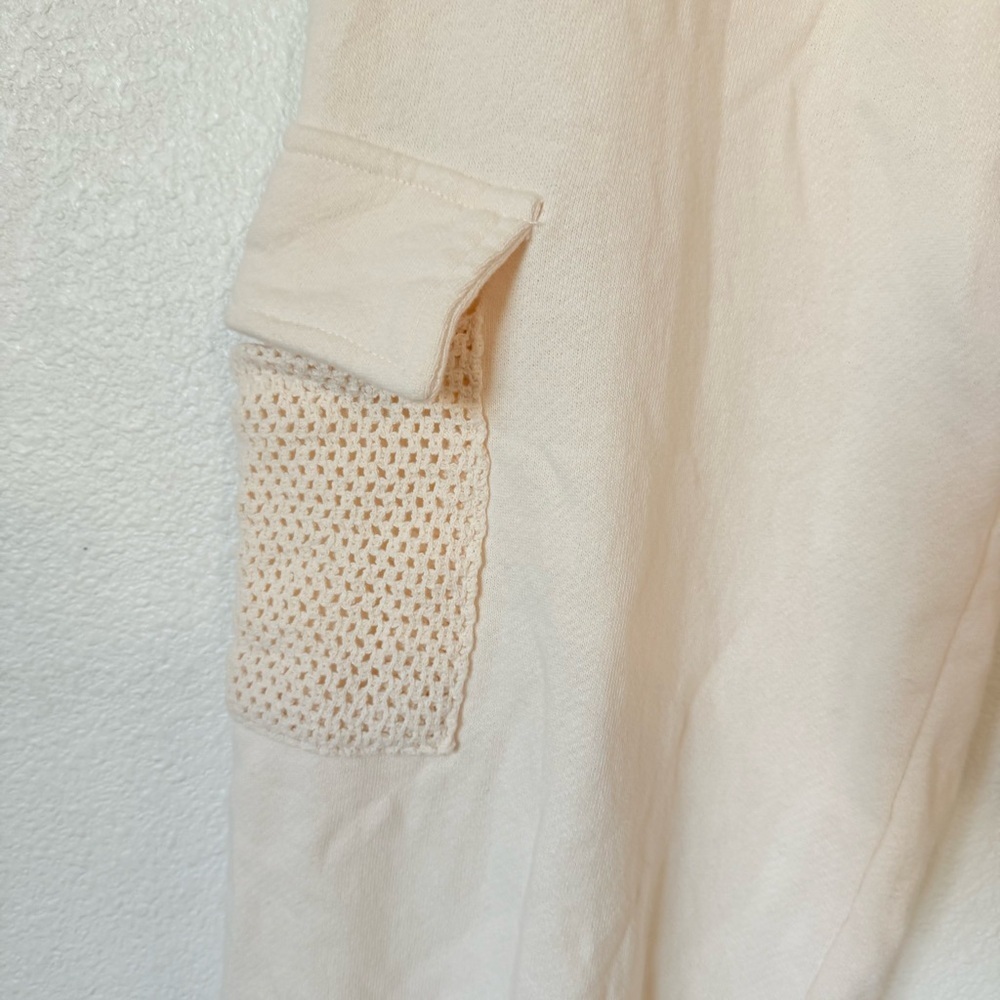 Vintage Havana Mesh Crochet Cargo Pants Size Medium - Picture 6 of 8
